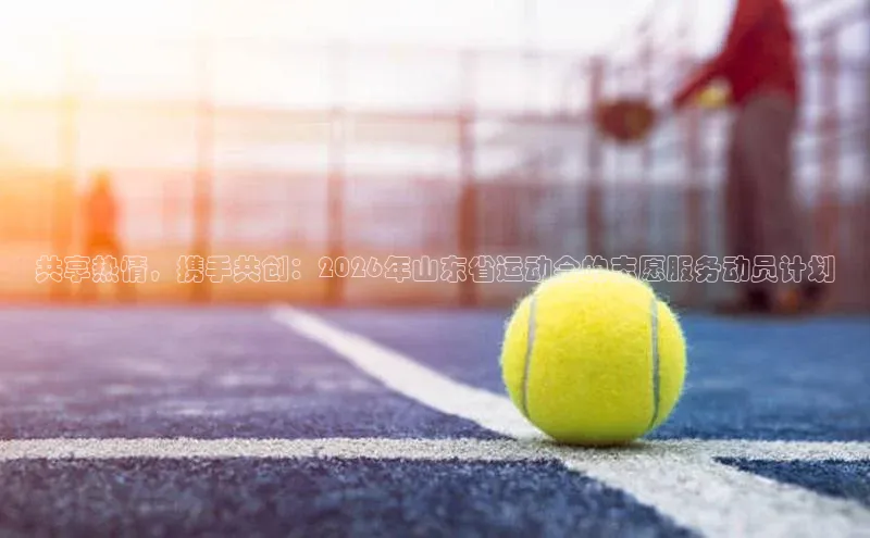 共享热情，携手共创：2026年山东省运动会的志愿服务动员计划